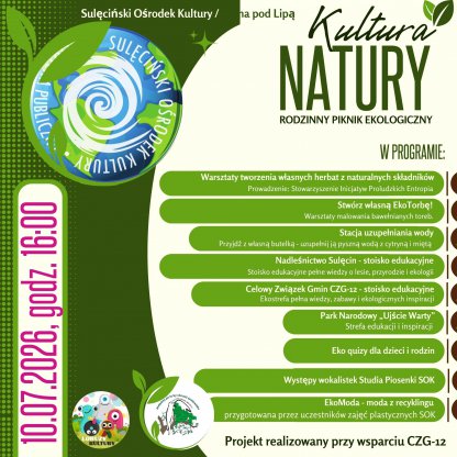 Kultura Natury 2026 - Rodzinny Piknik Ekologiczny