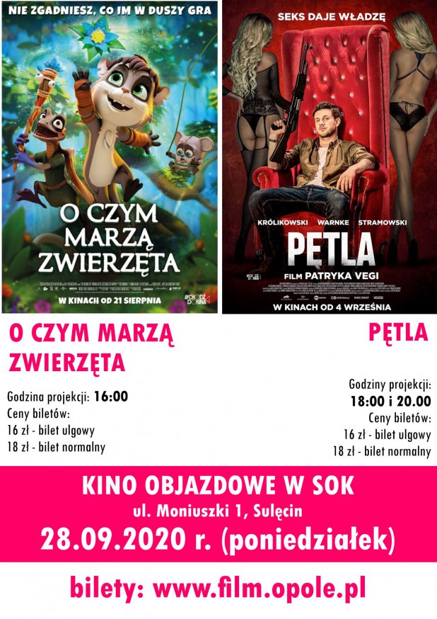 Kino Objazdowe: O czym Marzą zwierzęta / Pętla