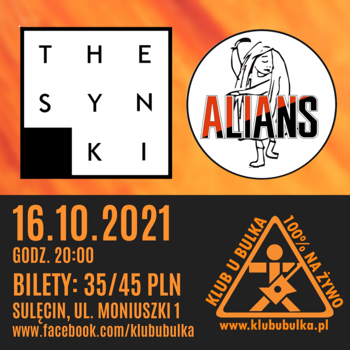 The Synki & Alians - koncertowa jesień w Klubie U Bulka