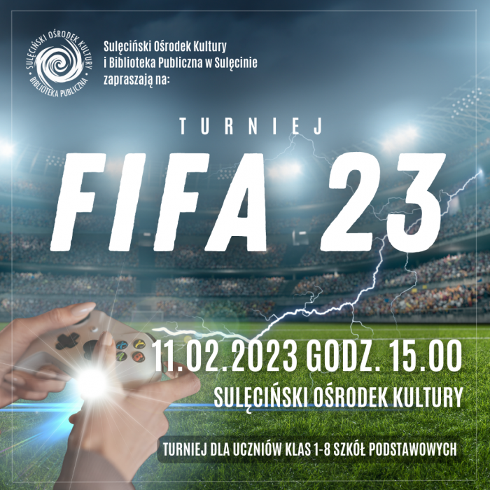 Turniej Fifa 23 dla uczniów szkół podstawowych