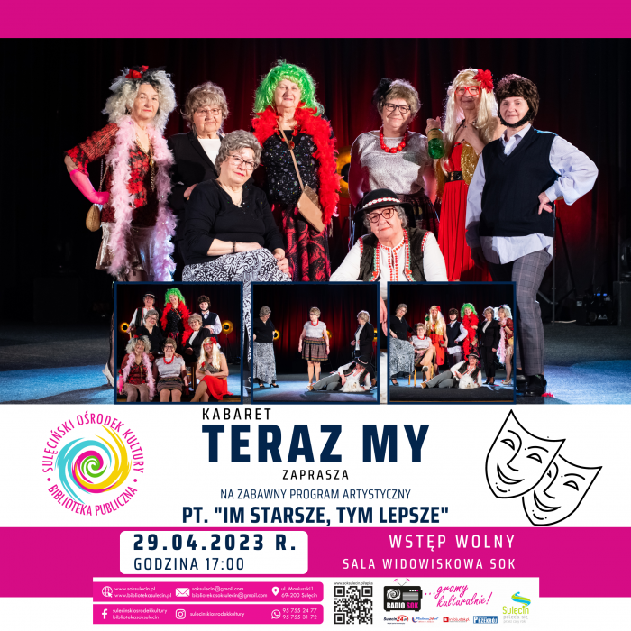 Kabaret TERAZ MY! - premiera programu "Im starsze, tym lepsze"