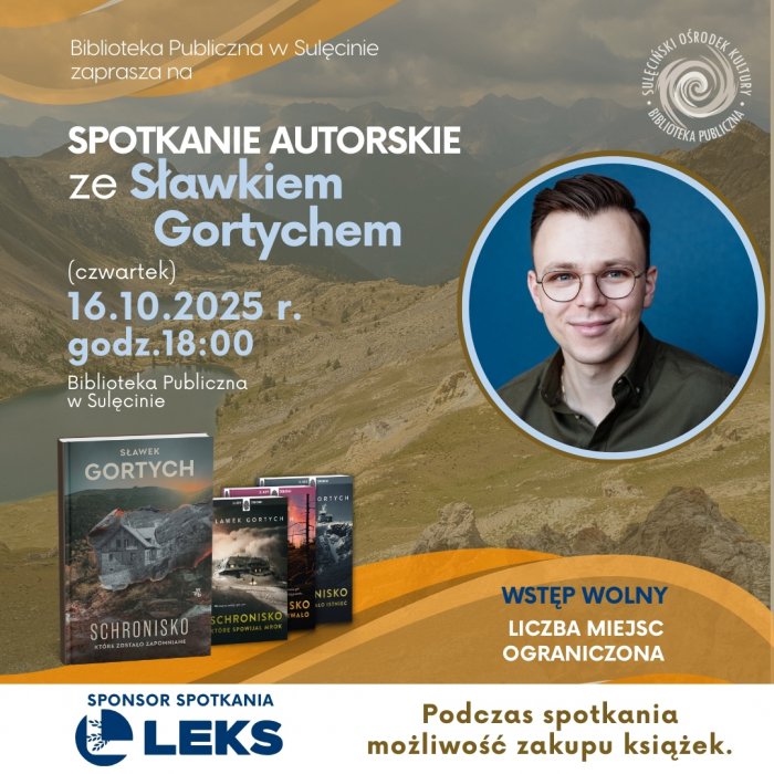 Spotkanie autorskie ze Sławkiem Gortychem