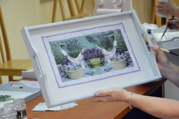 Metoda decoupage na warsztatach rękodzielniczych