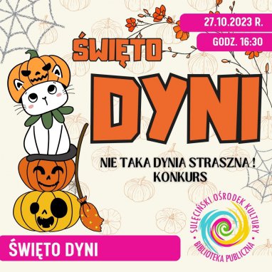Święto Dyni - 27. Października dyniowe atrakcje i konkurs w Parku Miejskim w Sulęcinie