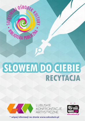 LKA 2023 "SŁOWEM DO CIEBIE" - konkurs recytatorski